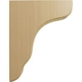 thumbnail image 3 of Ekena Millwork 1 3/4"W x 8 1/2"D x 11"H Plymouth Wood Bracket, Cherry (4-Pack), 3 of 4