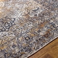 thumbnail image 5 of Surya Tahmis 31x94" Runner Traditional Fabric Rug in Gray/Black, 5 of 6