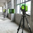 Huepar 3D Green 12 Lines Self-Leveling Laser Level, 197Ft Range ...