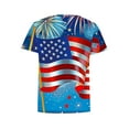 thumbnail image 4 of VerPetridure American Flag Shirt Women 4th of July Patriotic T Shirt Funny Stars Stripes Graphic Tee Independence Day T-Shirt Top, 4 of 5