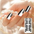 Gel Nail Decals 16 Pieces Semi Gel Nail Decals Gel Nail Kit Gel Nail Decals Women