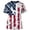 WenDA01_White, variant on Mens 4th of July Graphic T-Shirts Big and Tall S-6XL 250 Anniversary USA Flag T Shirts for Man Patriotic Tshirts Memorial Day Tees Summer Tops White, XXXXXL