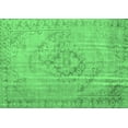 thumbnail image 1 of Ahgly Company Indoor Rectangle Persian Emerald Green Traditional Area Rugs, 7' x 10', 1 of 4