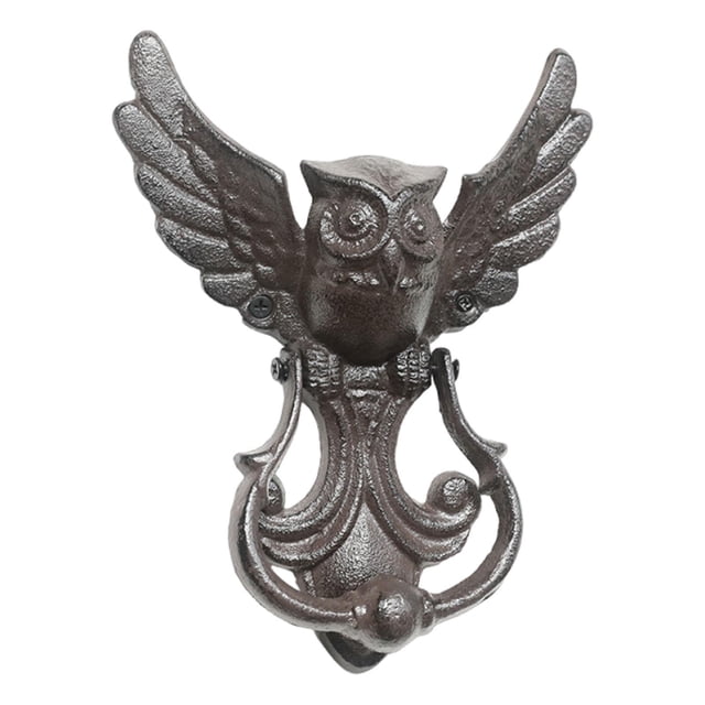 arctrm Owl Door Knocker Premium Durability Practical Accessories Exterior Door Hardware