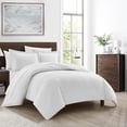 thumbnail image 5 of Vasey 2 or 3 Piece Duvet Cover Set Contemporary Solid White With Dot Striped, 5 of 10