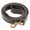 Dog Leash, variant on Jeffers Pet Flat Leather Dog Collar with Brass Hardware - Chestnut 3/4" x 15"