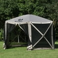 thumbnail image 4 of MCombo 6-Sided Gazebo Portable Pop up Tent Canopy for Party (6-8 Persons), Tan 1024, 4 of 8