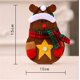 thumbnail image 5 of x 4 piezas Bolsa de cubiertos de Navidad Bolsa de cubiertos Soporte de cubiertos Decoración de Navidad Decoración de mesa Reno Muñeco de nieve Papá Noel en general JFHHH pequeña, 5 of 5
