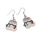 thumbnail image 1 of Pendientes Muñecos de Nieve Pares de La Manera Navidad Clips para El Oído de La Joyería de de Navidad Yuyangstore Pendientes de Navidad muñecos de nieve, 1 of 4