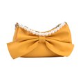 thumbnail image 5 of Kripyery Crossbody Bag Faux Pearl Adjustable Shoulder Strap Bow Decor Daily Collocation Elegant Handbag Fashion Accessories, 5 of 8