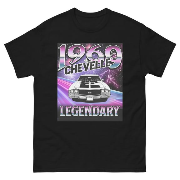 1969 Chevelle SS Vintage Car Shirt, Classic Chevelle Tee (S)