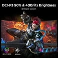 thumbnail image 3 of KOORUI 34-inch Ultra-Wide Curved Gaming Monitor, 165Hz WQHD HDMI Display Port, Black, 3 of 7