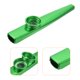 thumbnail image 4 of Instrumento musical Kazoo Uxcell de aleación de aluminio verde con diafragma de flauta 5 paquetes, 4 of 7