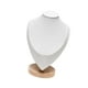 thumbnail image 3 of Exhibición Busto Modelo Titular de joyería Organizador de almacenamiento estable Colgante Cadena Soporte Titular para tocador Salón M blanco Fernando busto de exhibición de collar, 3 of 5