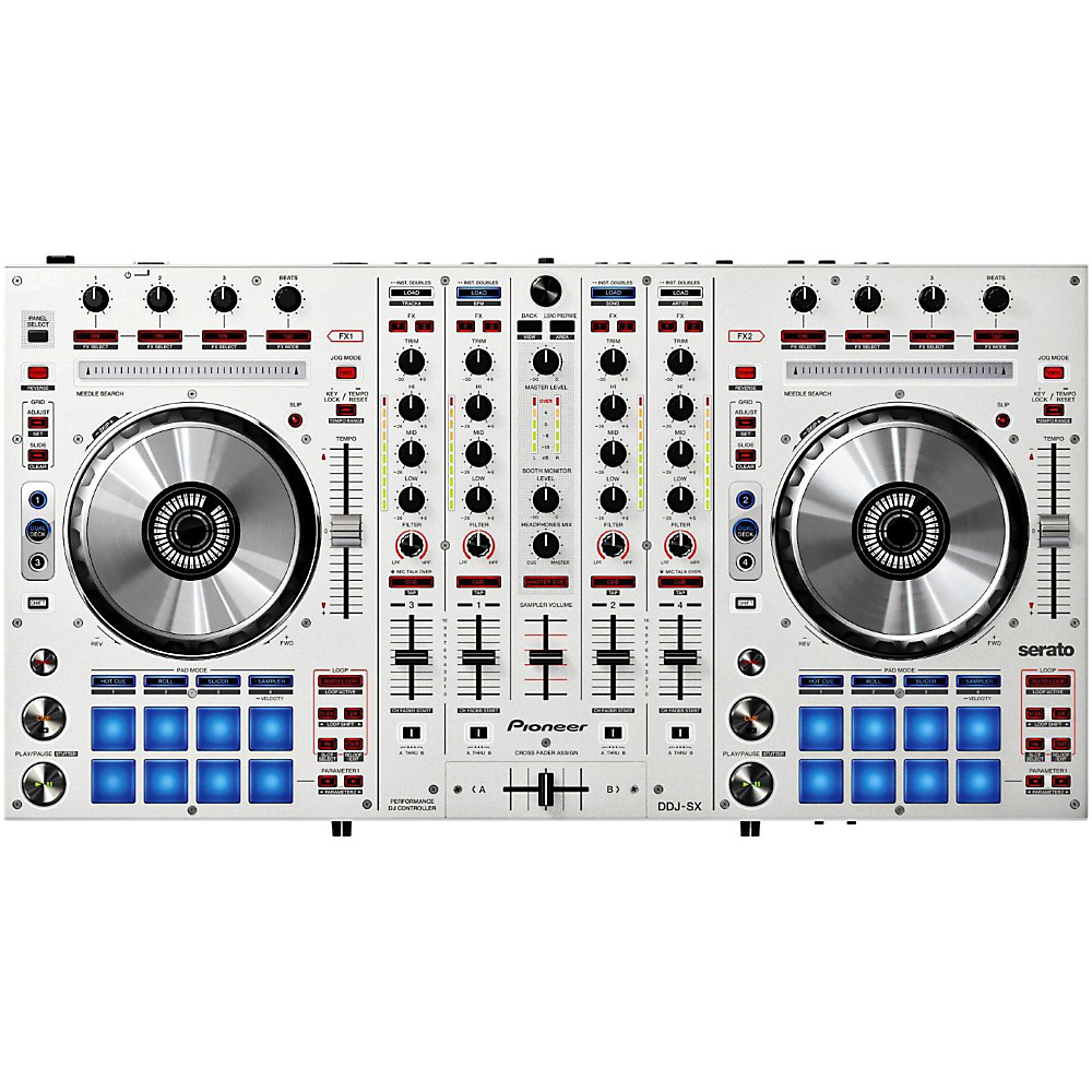 White　Controller　DJ　Pioneer　DJ　DDJ-SX-W　(White)