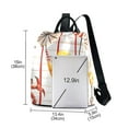 thumbnail image 3 of FORMRS Women's Travel Backpack Purse Anti-theft Hidden Pockets Casual Shoulder Bag, Beach Crab, 3 of 7