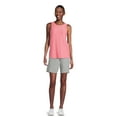 thumbnail image 3 of Athletic Works Women's and Women's Plus French Terry Bermuda Shorts, Sizes XS-4X, 3 of 5