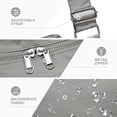 thumbnail image 5 of Duffle Bag for Sports with Shoe Compartment, Gym Bag for Women Men Travel Bag, Waterproof Overnight Bag Lightweight Carry on Gym Tote Bag with Wet Pocket for Swim, Yoga, Dance, Grey, 5 of 8