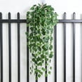 thumbnail image 6 of 37.4 Inch Artificial Hanging Vine with Hook – Realistic Fake Ivy & Grape Leaf Garland for Wall Decor – Silk-Like Faux Greenery for Indoor Outdoor, Wedding, Office & Home, 6 of 6