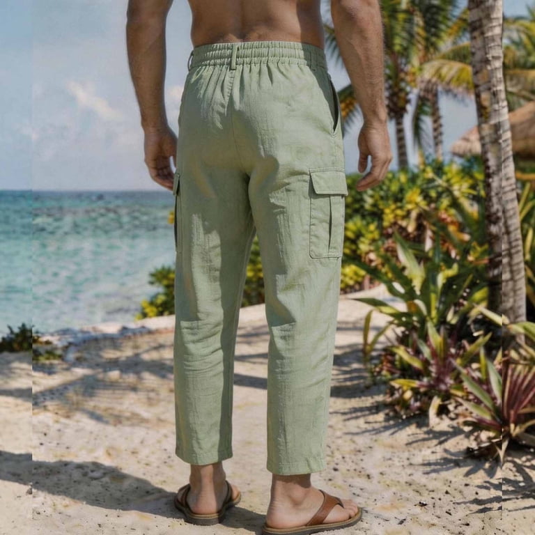パンツ WIRROW linen cargo pants WIRROW -Linen Cargo Pants