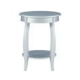 thumbnail image 5 of Powell Round Side Table with Shelf, Multiple Colors, 5 of 12