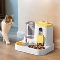 thumbnail image 4 of Cat Feeder And Water Dispenser 2 In 1 Automatic Cat Feeder 2 Pack Large Capacity Self Feeding For Small Medium Dog Puppy, 4 of 5
