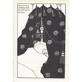 thumbnail image 2 of Beardsley, Aubrey 18x24 Black Modern Framed Museum Art Print Titled - Yellow Book 1894 Vol.3 - Portrait of himself, 2 of 4