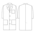 thumbnail image 5 of Panda Uniform by HeedFit Women’s Lab Coat | Unisex Multi-Pocket Medical Coat 4XL Charcoal, 5 of 6