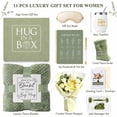 thumbnail image 2 of Jripae 11Pcs Birthday Gifts Baskets for Women,Get Well Soon Gift Baskets with Crochet Flower Bouquet,Care Package for Her,Mom,Wife,Friends - Valentine's,Mother's Day,Christmas Birthday Gifts, 2 of 7