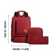 thumbnail image 1 of Yhmxh Nueva mochila de negocios, conjunto de tres piezas, bolso de tela para computadora de gran capacidad, nueva mochila reductora de carga para estudiantes universitarios., 1 of 5
