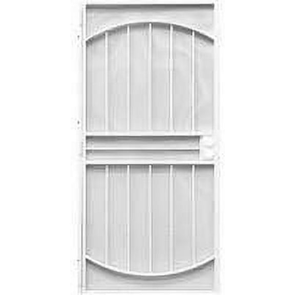 Precision Screen and Security 3836WH3068 36" Steel Security Door, White