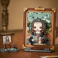 thumbnail image 1 of Blocs de Construction Miniatures de Peintures Célèbres de Dessins Animés 2022, 1 of 5