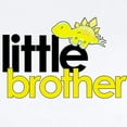 thumbnail image 2 of CafePress - Little Brother T Shirt Dinosaur Infant Bodysuit - Baby Light Bodysuit, Size Newborn - 24 Months, 2 of 4