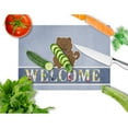 thumbnail image 2 of Caroline's Treasures Chow Chow Chocolate Welcome Glass Cutting Board Large, 2 of 2