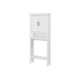 thumbnail image 1 of Bush Furniture Key West Armoire de Rangement au-Dessus de la Toilette en Frêne Blanc, 1 of 9