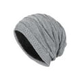 thumbnail image 4 of Sinhoon Men's Boys Knit Beanie Hats Winter Warm Ski Baggy Slouchy Lining Skull Caps, 4 of 4