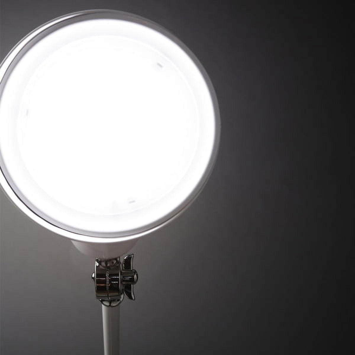 OttLite® Wellness Series® Revive LED Desk Lamp, 15-1/2"H, White Shade/White Base