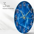 thumbnail image 7 of Vikakiooze Home Decor Living Room Digital Wall Clock Acrylic Mute Creative Clock, 7 of 7