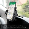 thumbnail image 5 of Cellet Car Mount for iPhone 14 (360 Degree Anti-Slip Dashboard Phone Holder Cradle) - Black, 5 of 9
