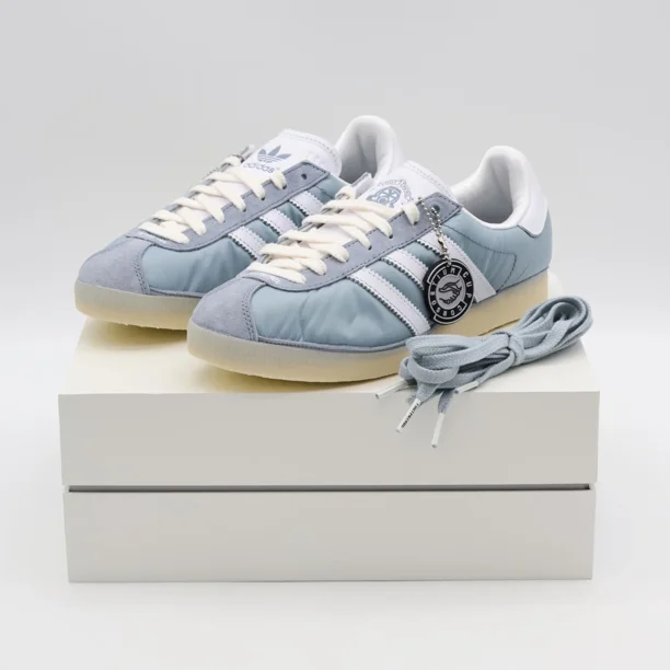 IG4524 Foot Patrol Ad-id-as Originals Gazelle 85 Blue White (Men's)