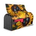 thumbnail image 3 of Naloa Butterfly On Sunflower Mailbox Covers Magnetic Post Box Cover Post Letter Box Cover Garden Decor-21x18 in, 3 of 8