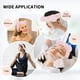 thumbnail image 4 of MARVA 2PCS Spa Headband - Diadema con orejas de oso para el lavado facial, diadema suave para el cabello facial (rosa, café), 4 of 7