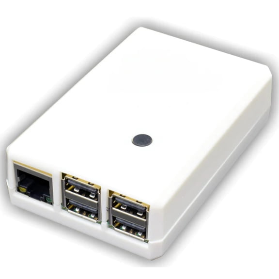 PiStart - Raspberry Pi 3 Case with ON Switch (White)