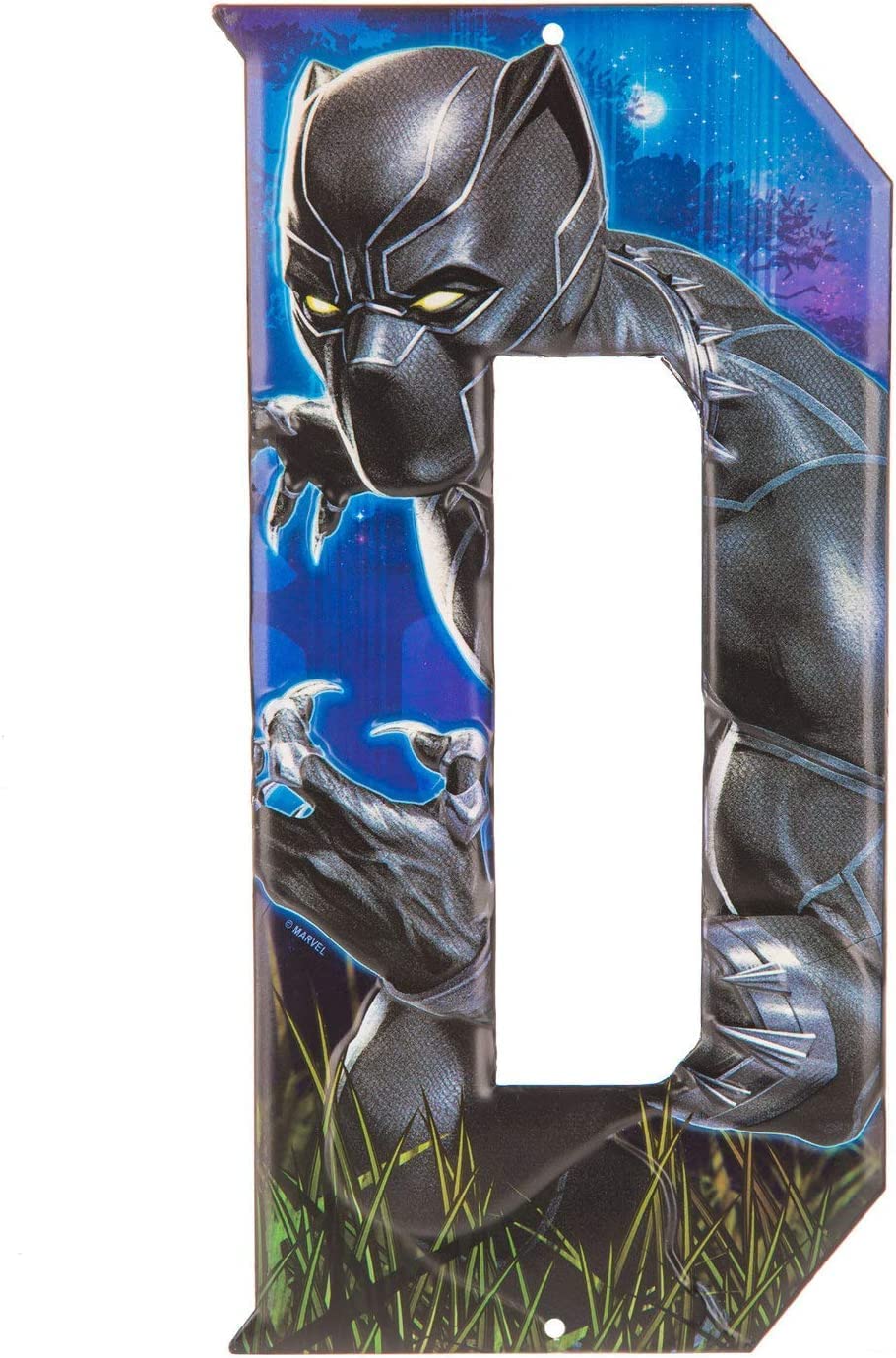 Superhero Letter Metal Wall Decor Marvel And Dc Comic Letters (D)