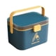 thumbnail image 1 of Caja de almacenamiento de pastillas Toystoory gran capacidad multicapa azul grande, 1 of 6