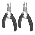 thumbnail image 4 of Toenail Clippers Professional Prevent Slip Spring Design Toe Nail Trimmer for Thick Ingrown Nails 2pcs, 4 of 5
