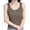 Coffee, variant on Basic Ribbed Summer Tank Tops for Womens Cute Solid Color Sleeveless Crew Neck Blouses Casual Slim Fitted Shirts Red