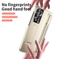 thumbnail image 6 of Dteck for Samsung Galaxy S23 Plus Case with Stylus, Electroplated PC Shockproof Case Kickstand Cover with Built-in S Pen Holder for Samsung S23+ 5G 6.6 Inch,Gold, 6 of 7