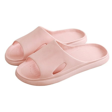 

2024 New Leopard Slippers Soft Thick Platform EVA Women Summer Cloud Flip Flops Slides Sandals Beach Lightweight Sandals LS