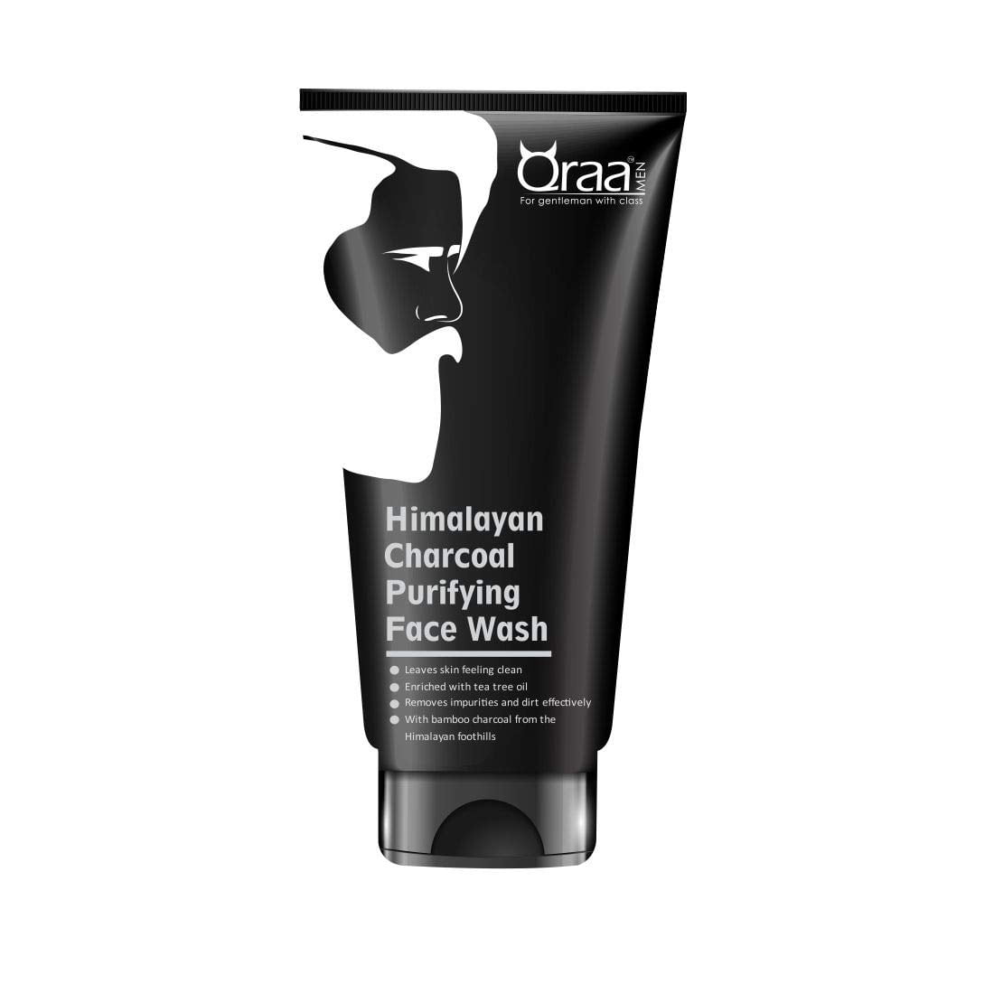 QRAA Himalayan Charcoal Purifying Face Wash 100 g